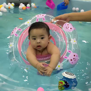 婴幼儿童游泳圈bb宝宝浮圈可拆卸曼波泡泡腋下圈裤圈坐圈