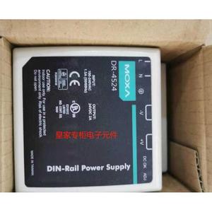 全新原装台湾 MOXA DR-4524 24VDC 电源适配器 导轨式电源