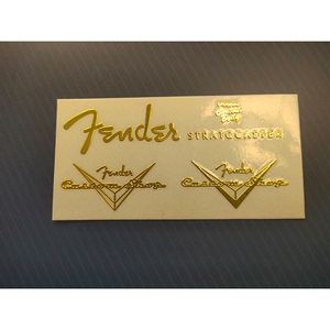 吉他金属标电吉他DIY商标 logo 芬达 吉普森 马丁 依班娜 Fender