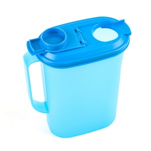 特百惠 2L冷饮壶 大容量果汁冷水壶 居家便携塑料磨砂水壶 包邮