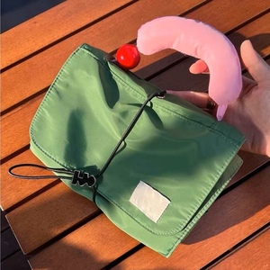 日韩版潮牌洗漱化妆品收纳袋大容量尼龙手提包出差旅游便携卷筒包
