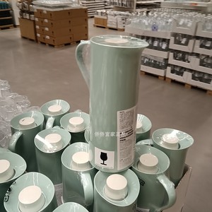 IKEA宜家正品比胡德保温瓶家用玻璃内胆恒温暖水壶学生宿舍开水瓶