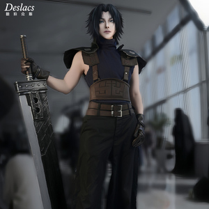 德拉克斯最终幻想7cos服扎克斯cos服游戏同款cosplay服装全套定制