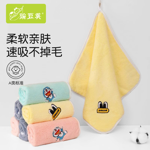 儿童毛巾宝宝洗脸毛巾婴儿专用超软口水巾a类比纯棉全棉吸水方巾