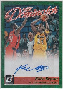 NBA球星卡 Panini Kobe 科比 签名 亲笔签字卡限25 湖人队