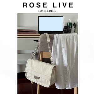 ROSE LIVE链条包女2024春款潮高级感小众设计腋下通勤手提斜挎包