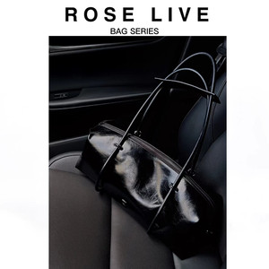 ROSE LIVE大容量波士顿枕头包辣妹机车包高级质感单肩旅行手提包