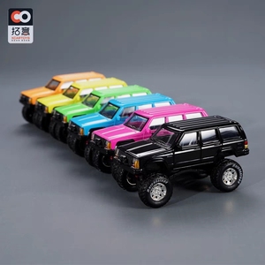 拓意 1:64 JEEP Cherokee 切诺基汽车模型玩具车 避震越野车玩具