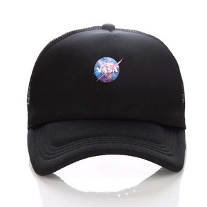 动漫网帽 美国宇航局NASA棒球帽学生卡通帽子男女遮阳网帽