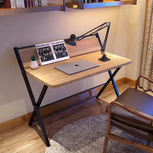 本元折叠书桌简易电脑桌家用小桌子学生办公学习桌租房简约写字桌