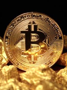 金色黄铜纪念币钥匙扣吊坠以太坊金币数字货币比特B挖矿硬币新款