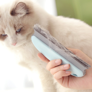 宠物猫梳毛专用梳子去浮毛英短猫毛狗毛清理器猫咪除毛神器刷毛器