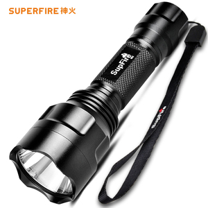 SupFire神火M2强光手电筒多功能超亮远射可充电直充LED家用夜骑灯