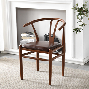 实木餐椅新中式椅子家用靠背凳子餐桌椅太师椅单人圈椅茶椅茶桌椅