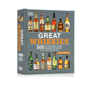 DK 威士忌百科 英文原版 Great Whiskies 世界上500种精品威士忌图解科普百科全书精装全彩 威士忌文化史 酿酒厂 品鉴方式收藏专家