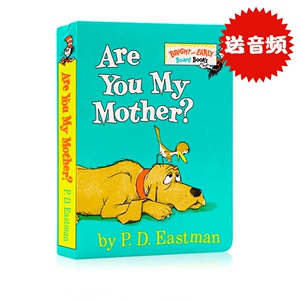 刚孵化小鸟找妈妈 Are You My Mother 英文原版绘本 苏斯博士Dr. Seuss 英语学习启蒙 正版儿童纸板故事书 送音频 名家P D Eastman