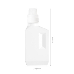 1000ml洗衣液替换瓶柔顺剂分装瓶塑料液体空瓶子粉末带盖大容量1L