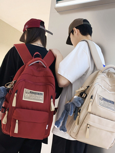 中学生书包大容量新款韩式高中生男女双肩包ins潮流百搭学生背包