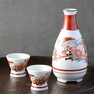 [陶瓷王]日本进口美浓烧日式和风清酒壶酒杯白酒壶酒杯烧酒杯茶杯