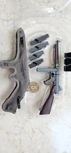 极地兵人1/6模型玩具DID80035汤姆森冲锋枪+布制枪套 不能打子弹