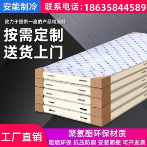 双面彩钢不锈钢材料聚氨酯冷库专用板保温板材冻库泡沫板定制库板