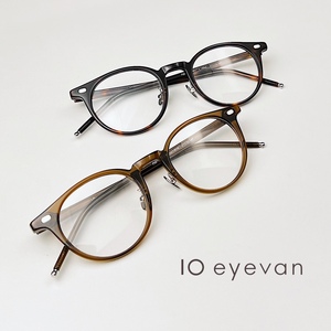 10eyevan no.3 Ⅲ陈冠希同款板材梨形框眼镜架日本eyevan7285镜框