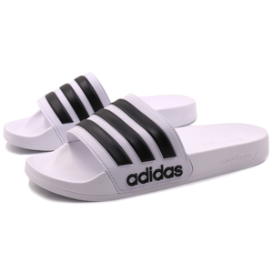 阿迪达斯拖鞋男鞋女鞋夏季正品户外沙滩鞋白色运动鞋凉拖鞋AQ1702