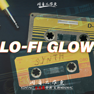 低保真综合合成器Lo-Fi Glow v2.0.0电音制作嘻哈chillhop house