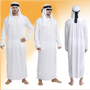 万圣节cosp中东阿拉伯服装迪拜土豪卡塔尔生日网红聚会搞笑演出服