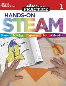 预售 按需印刷 180 Days: Hands-On STEAM: Grade 1