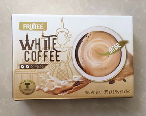 果咖白咖啡 泰国原装进口三合一 速溶袋装咖啡粉即饮固体饮料包邮