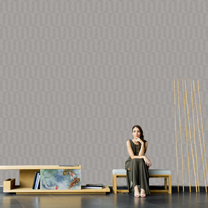 简约现代艺术几何纹理感墙纸环保壁纸书房卧室客厅满铺背景墙壁布