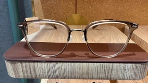 木九十MJ101FJ033眼镜专柜正品镜框包邮钛架全新圆框板材金属腿