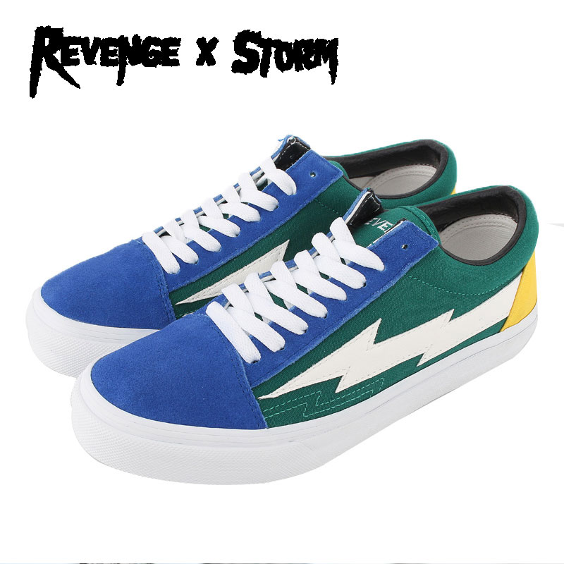 复仇风暴revengexstorm闪电鞋正品现货限量男女款滑板鞋