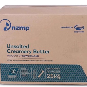 新西兰黄油 无盐大黄油NZMP两点水动物黄油烘焙原料原装正品25kg