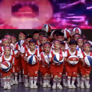 儿童舞蹈中国篮球梦舞蹈服六一篮球操演出服幼儿园运动会表演服装