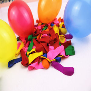苹果小气球儿童玩具气球打靶飞镖打气球彩色混装摆摊活动年会专用