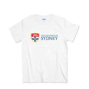 澳大利亚悉尼大学T恤校服短袖男女情侣纯棉圆领留学生T恤班服定制