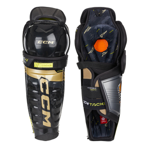 CCM ASV PRO 冰球护腿儿童青少年成人轮滑球曲棍球专业护具套装备