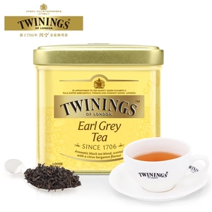 英国川宁Twinings 红茶豪门伯爵100g罐装 散茶 进口浓香茶叶促