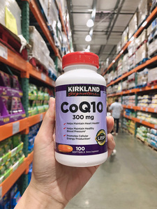 美国Kirkland辅酶Q10胶囊柯可兰CoQ10高浓度300mg