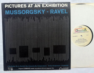 C-10 CONNOISSEUR黑胶LP唱片 莫索尔斯基:图画展会/范德诺特