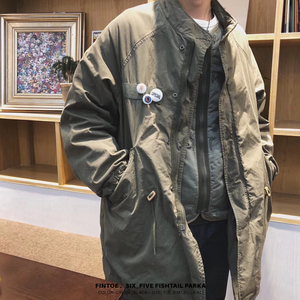 SIX-FIVE PARKA M51春秋款宽松鱼尾工装夹克风衣 非visvim