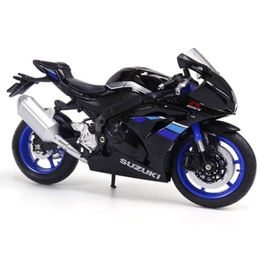 彩珀CCA1：12合金摩托车模型铃木GSX—R1000摩托车赛车儿童玩具