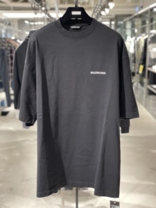 Balenciaga/巴黎世家 男士字母印花短袖T恤 2021春夏正品代购6416