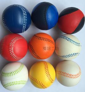 软式棒垒球海绵棒球垒球儿童中小学生安全球PU发泡棒垒球T-BALL