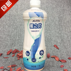 原味蜜之优乳酸菌饮料 锦乔乳酸菌益生菌牛奶饮料 优格乳 1.5L/瓶