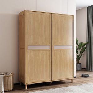 热销榜实木衣柜家用卧室简易超大容量空间2021年新款三四五门推拉