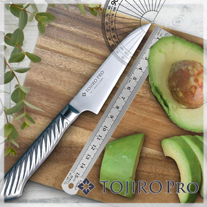 日本进口Tojiro/藤次郎（VG10夹钢小刀水果刀)不锈钢厨刀手工菜刀