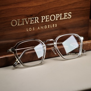 Oliver Peoples日产Hilden八角形中金眼镜框复古近视眼镜OV5422D